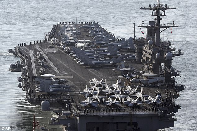 North Korea Says Ready to Sink US Aircraft Carrier USS Carl Vinson With “Single Strike”