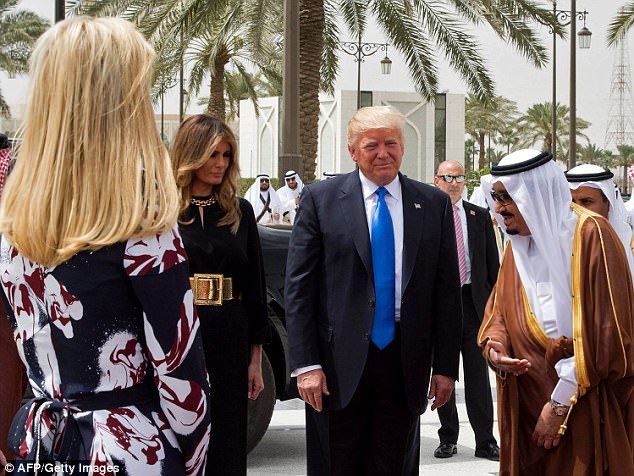 President Trump In Saudi Arabia Enjoys Royal Treatment Welcome Ceremony