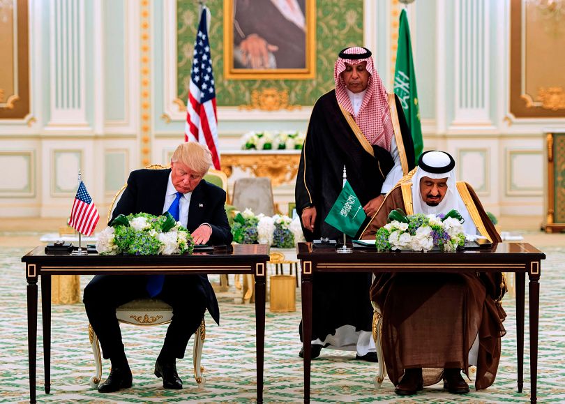 Trump Signs Historic Defense and Investment Weapons Deal with Saudi Arabia