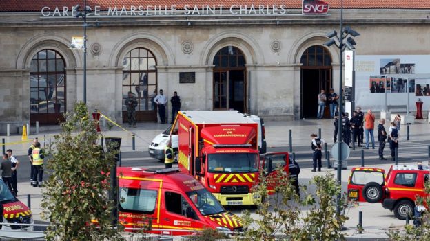 Knife-Wielding Attacker Shouting “Allahu Akbar” Shot Dead After Killing Two Women In Marseille, France