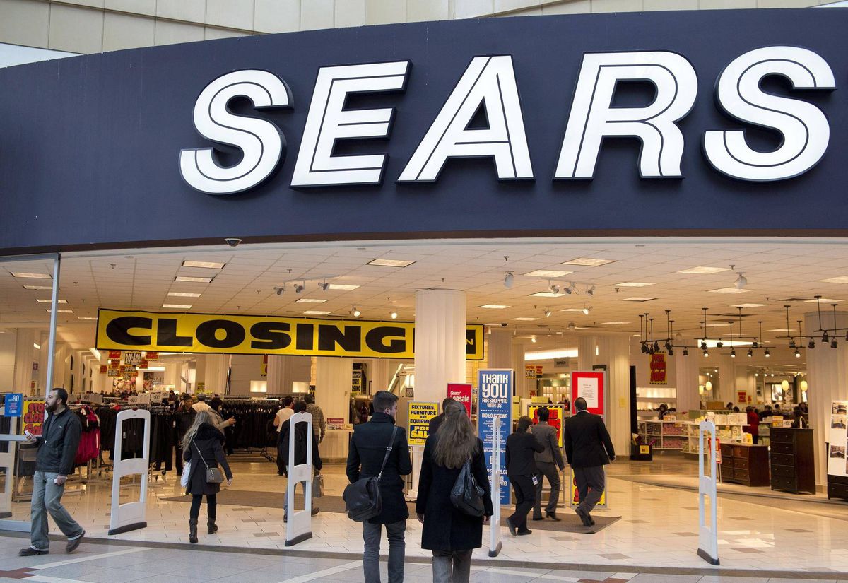 Sears Canada Closing All Stores After 65 Years of Retail Service To Canadian Communities