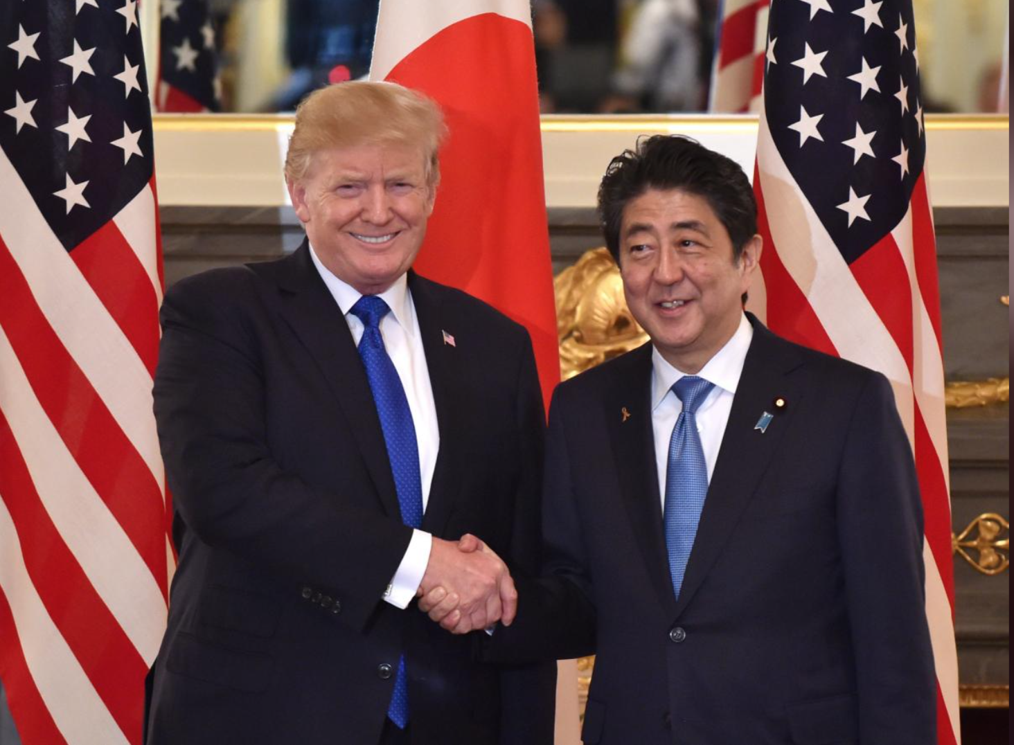 President Trump Says He Stands With Japan On Trade