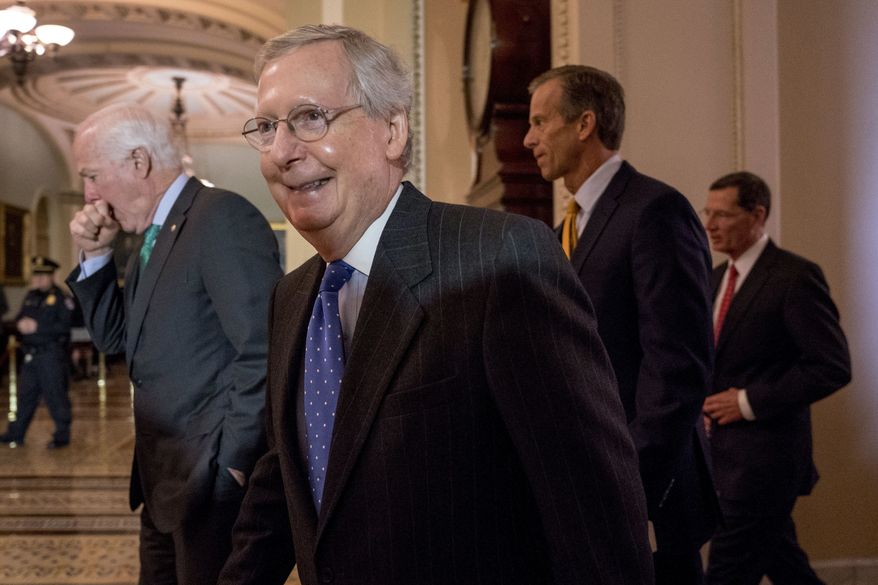 Senate Republicans Pass Historic $1.5 Trillion Tax Cuts And Jobs Bill Despite Democrats Opposition
