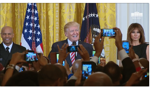 President Trump, First Lady Celebrate African-American History Month