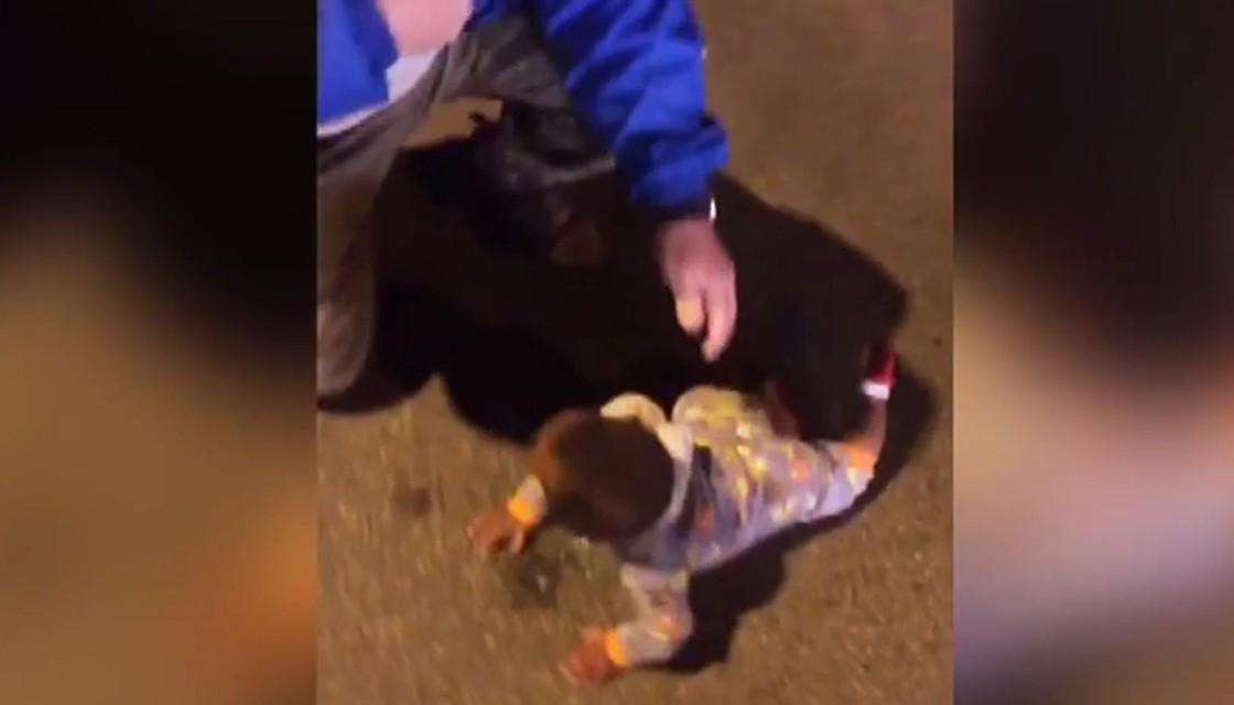 Baby Found Crawling In Middle Of New York Street