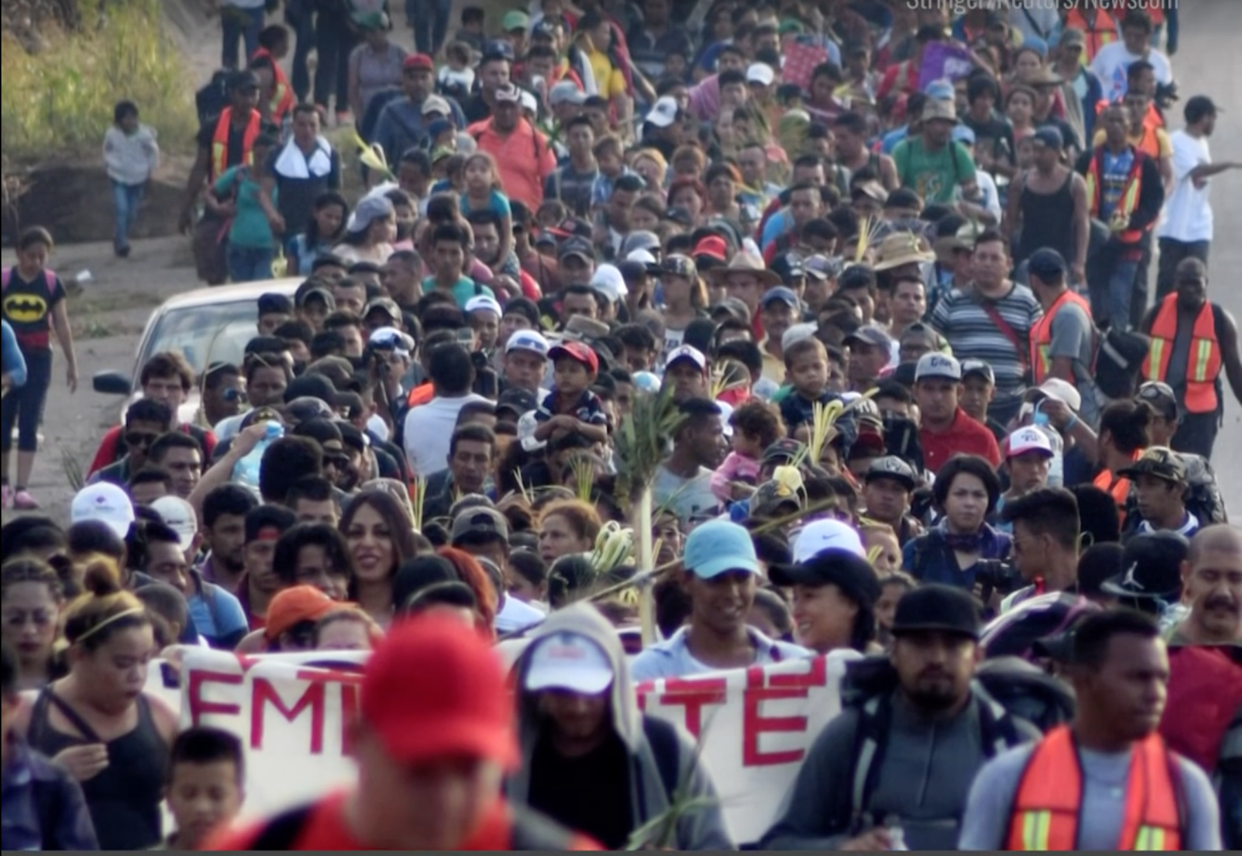 Migrants Caravan In Limbo After US Immigration Says Border Crossing Has “Reached Capacity”