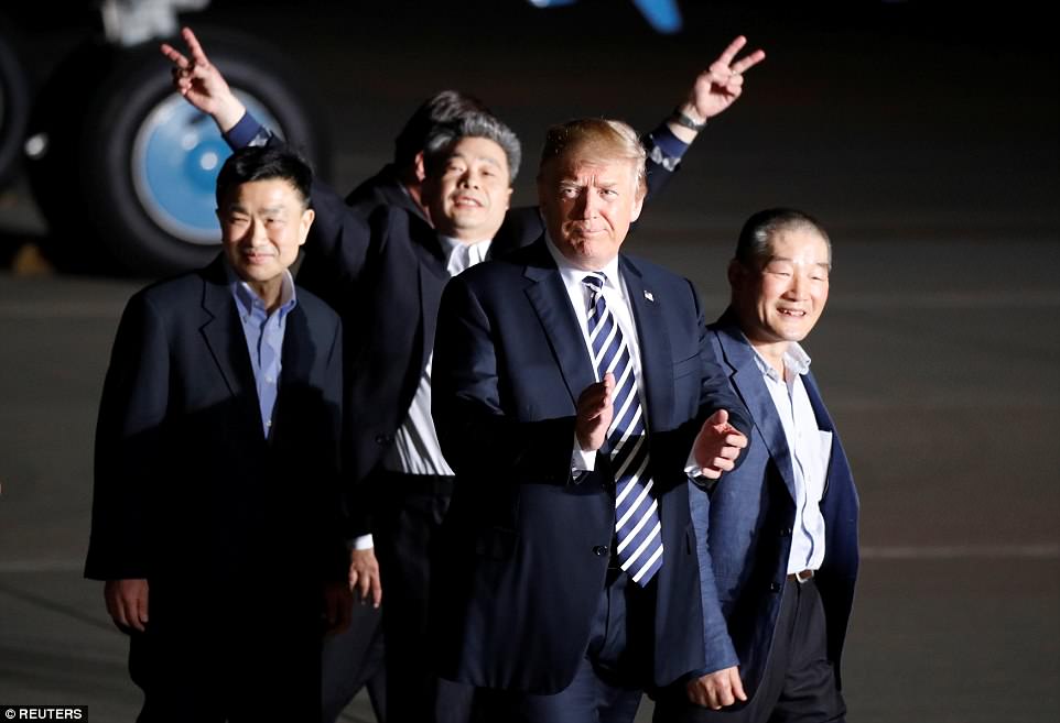 FREE AT LAST! Diplomatic Victory For Trump As NOKO Releases U.S. Hostages