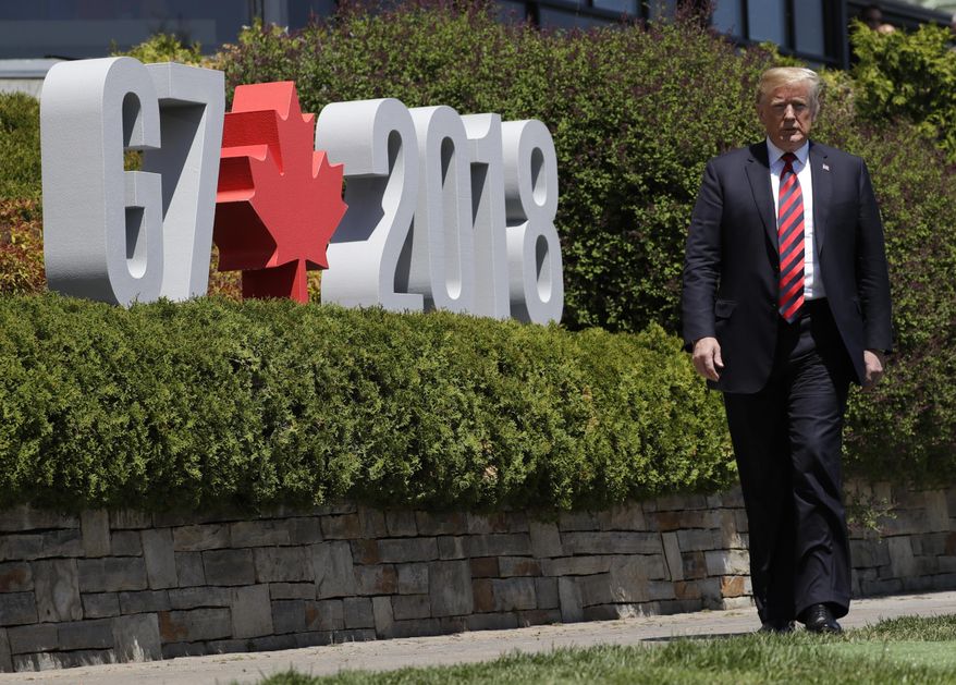 Trump Proposes Shakeup of World Economic System At G7 Summit