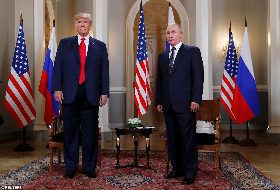 President Trump In  Helsinki For Meeting With Putin