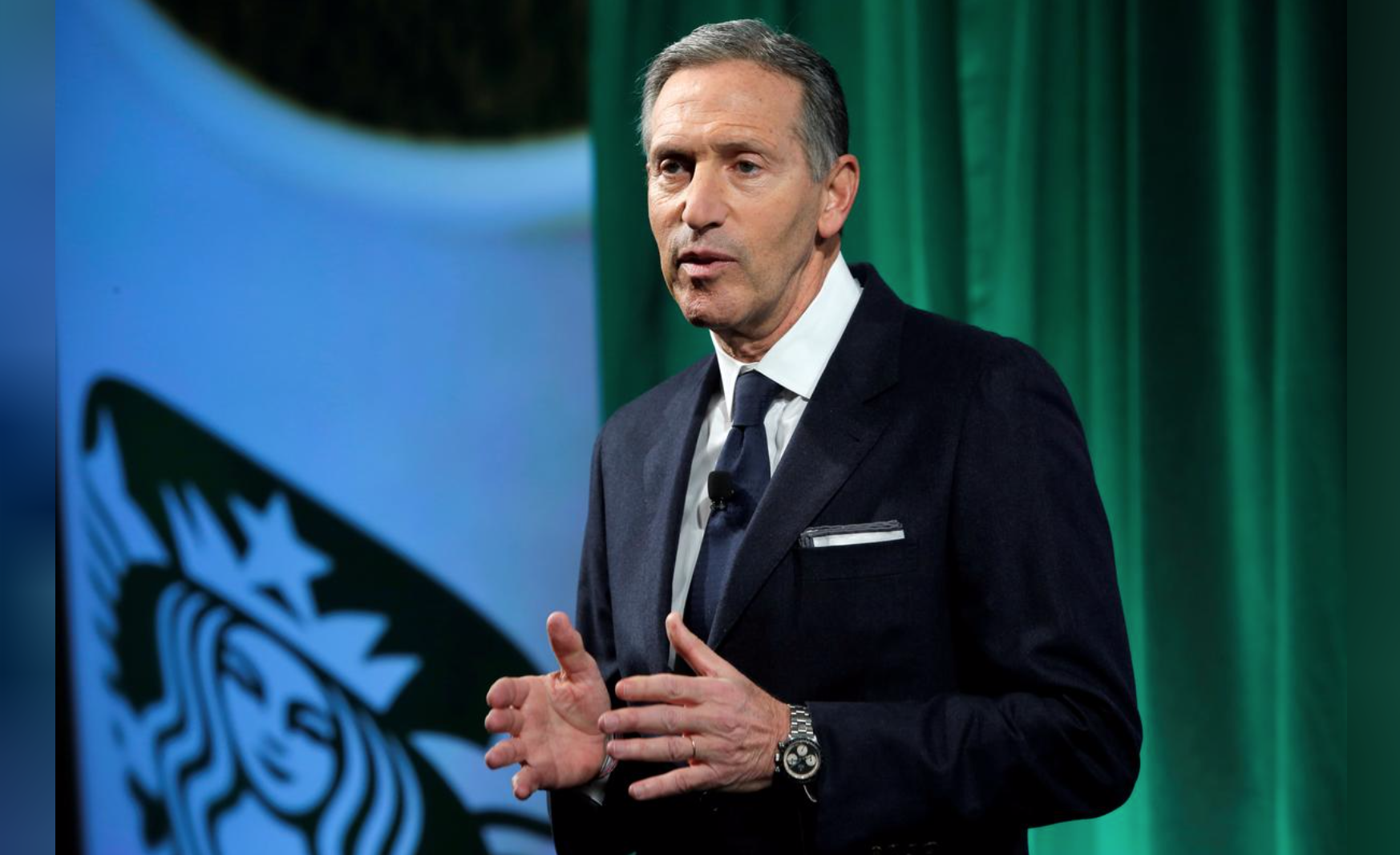 Former Starbucks CEO Considers Running For President As Independent