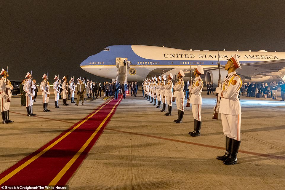 President Trump Has Arrived In Vietnam For Second Summit With Kim Jong Un