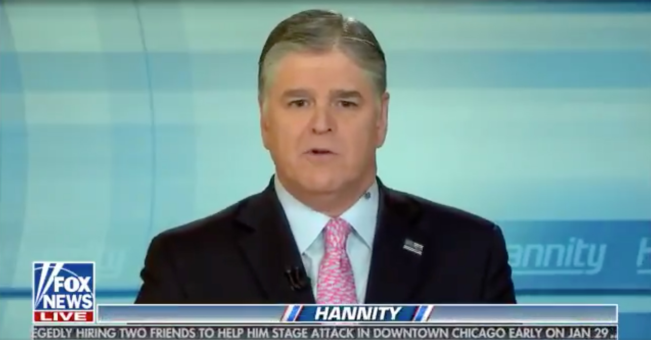 Watch Creepy Crawly Bug Make Its Way Up Sean Hannity’s Neck During LIVE Broadcast
