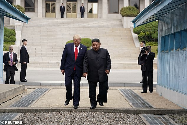 President Trump Makes History, Becomes  First U.S. President To Cross DMZ Into North Korea