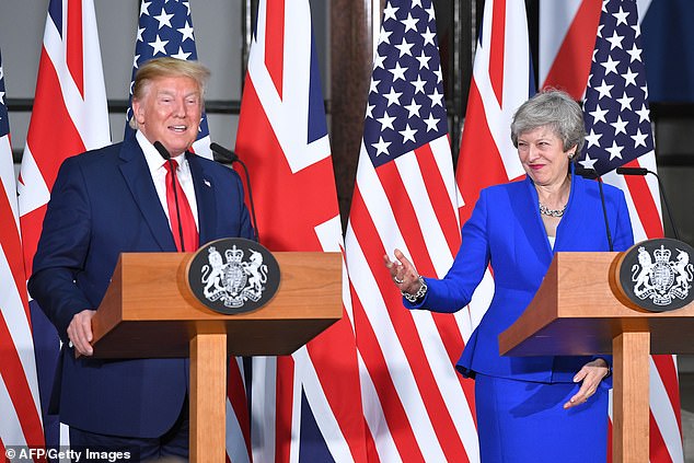 President Trump Joint Press Conference With Theresa May