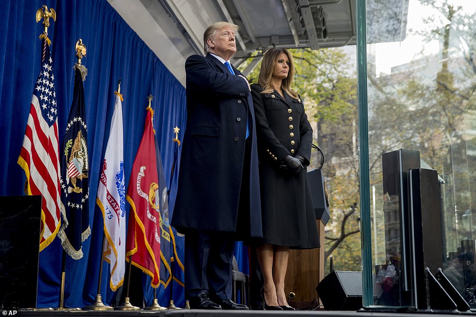 Trump Becomes First Sitting US President To Attend Veterans Day Parade